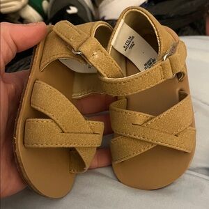 George Kids Tan Sandals
